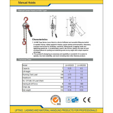 Stainless Steel Chain Lever Hoists